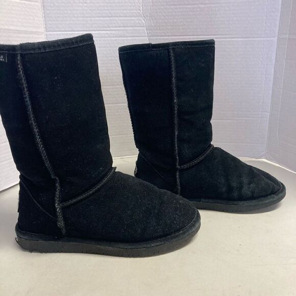 BEARPAWS Women’s Black Suede Boots Size 6‎ - Picture 11 of 11